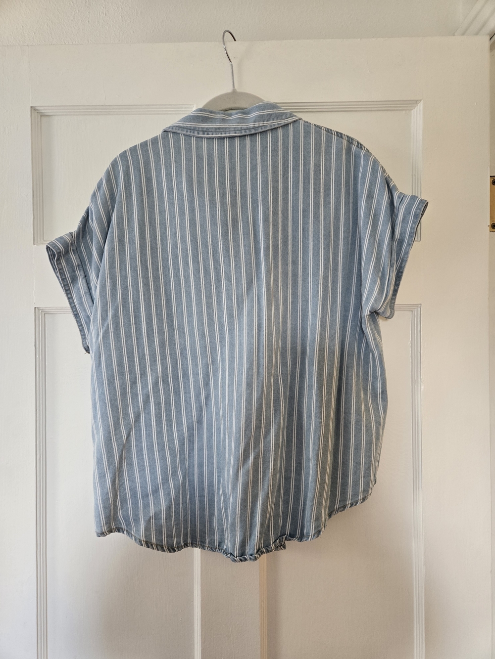 Baltic Born Light Blue & White Striped Short-Sleeve Button-Down Shirt - Picture 3 of 9